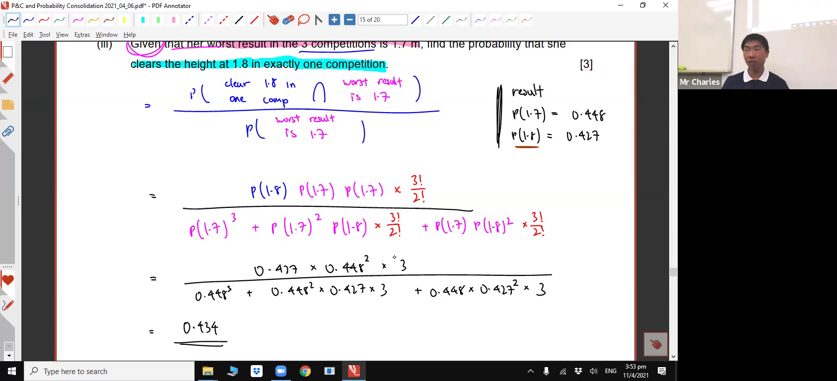 [PROBABILITY REVISION] Conditional Probability