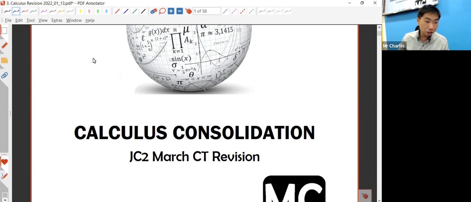 14A. Calculus Revision L1 [2022] - CT