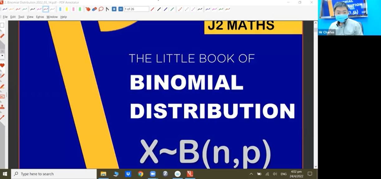 19. DRV & Binomial Distributions L3 [2022] - CT