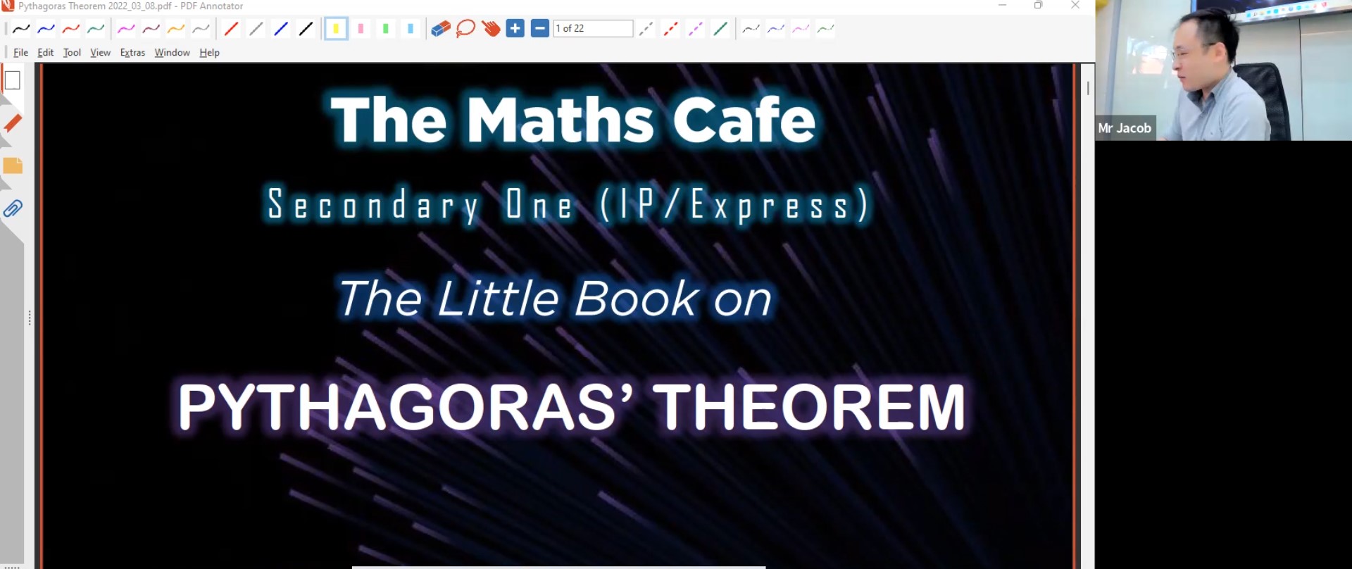 23. Pythagoras Theorem [2022] - JCT