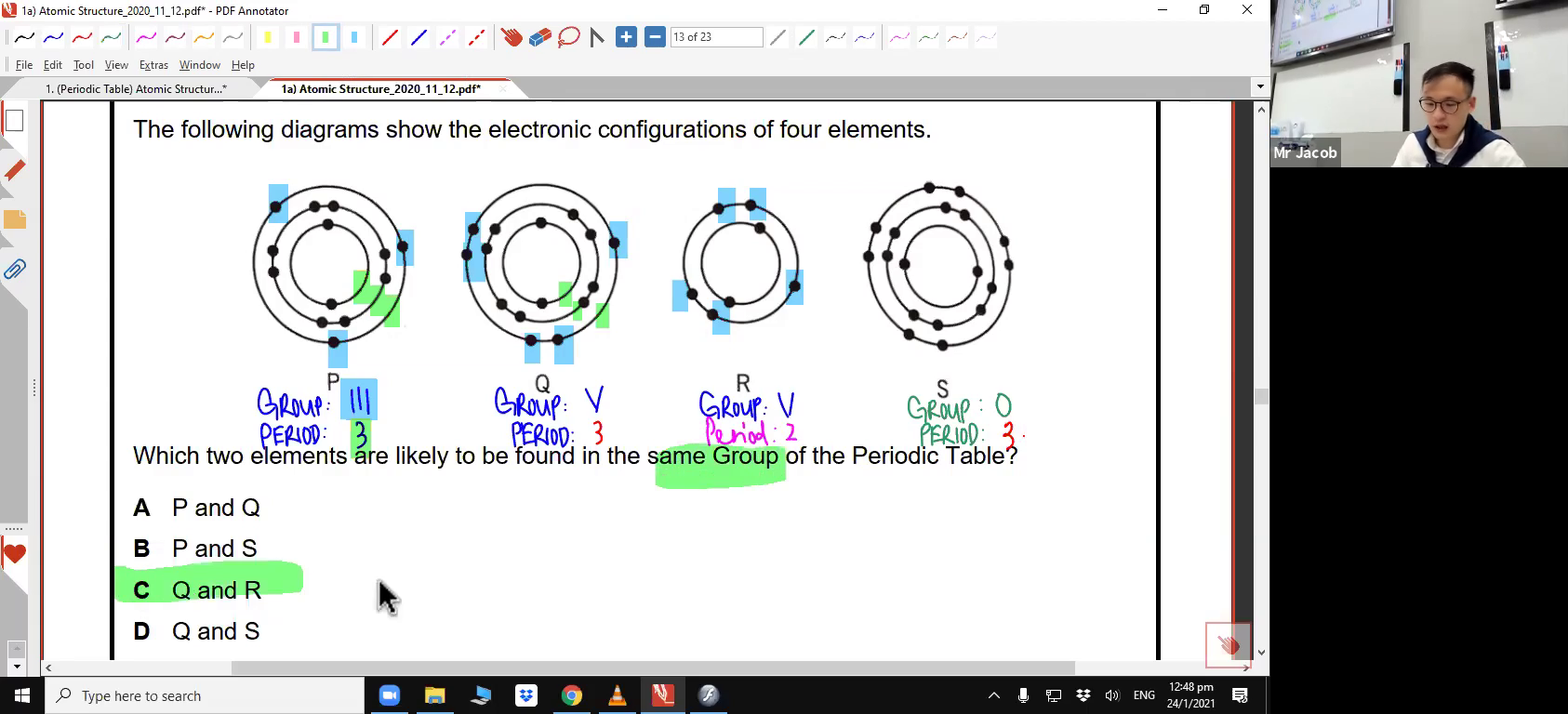 [ATOMIC STRUCTURE] Arrangement of Electrons & Noble Gases
