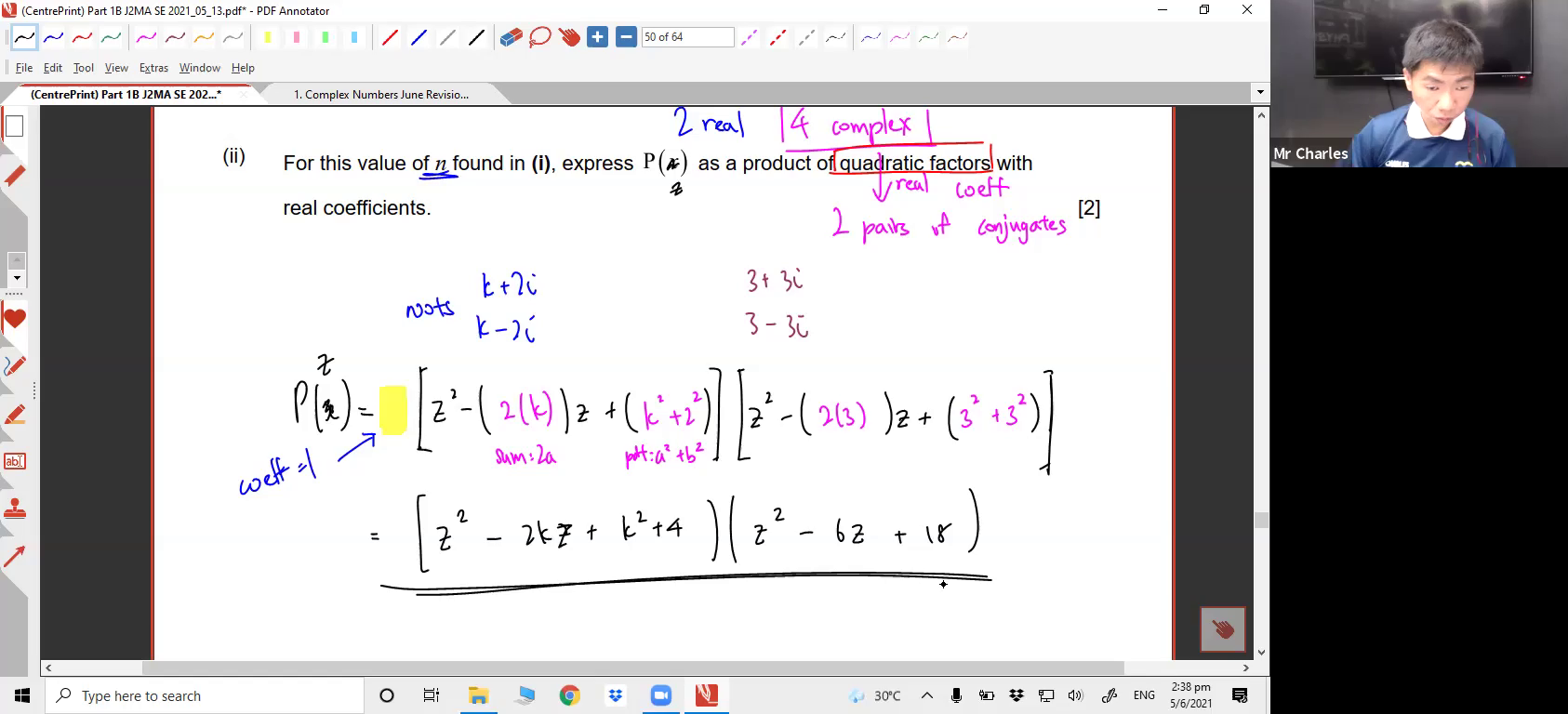 [COMPLEX NUMBERS] Polar Form