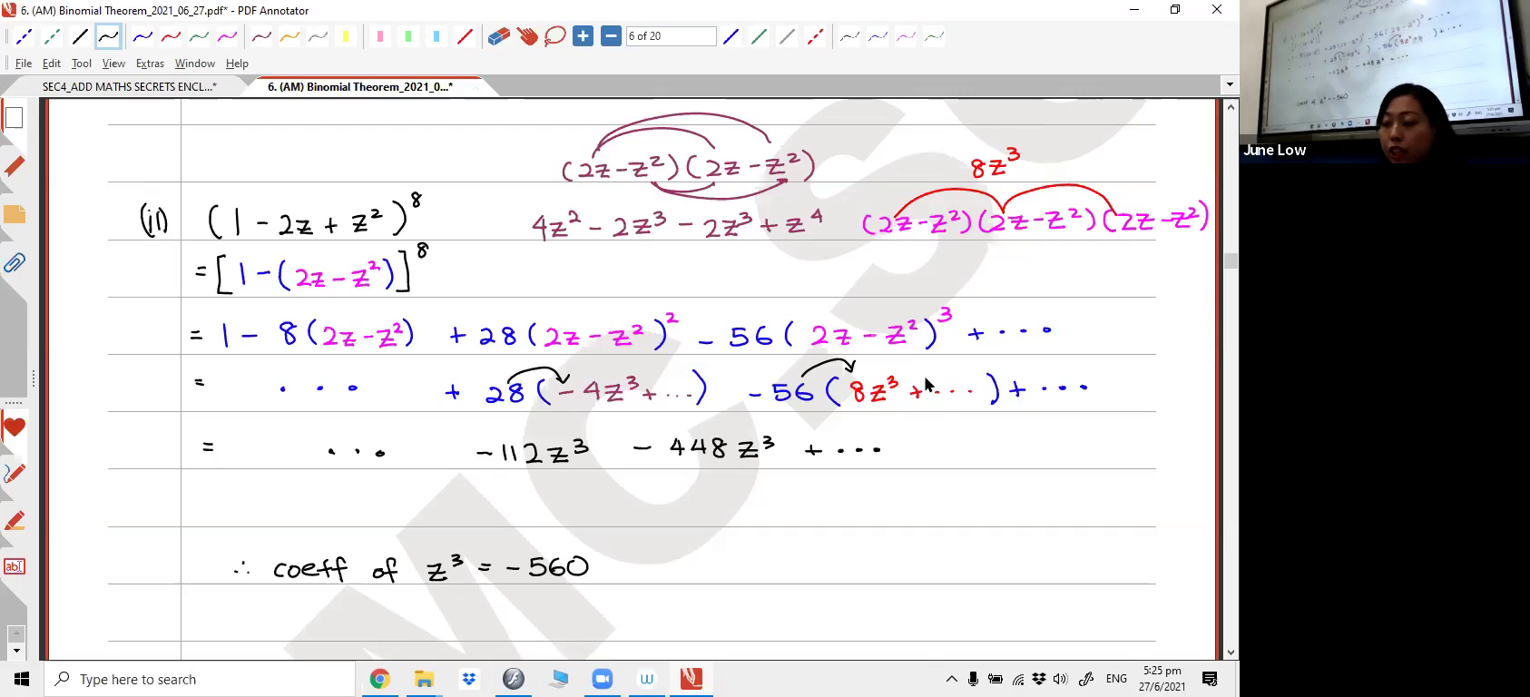 [BINOMIAL THEOREM] Binomial Expansion