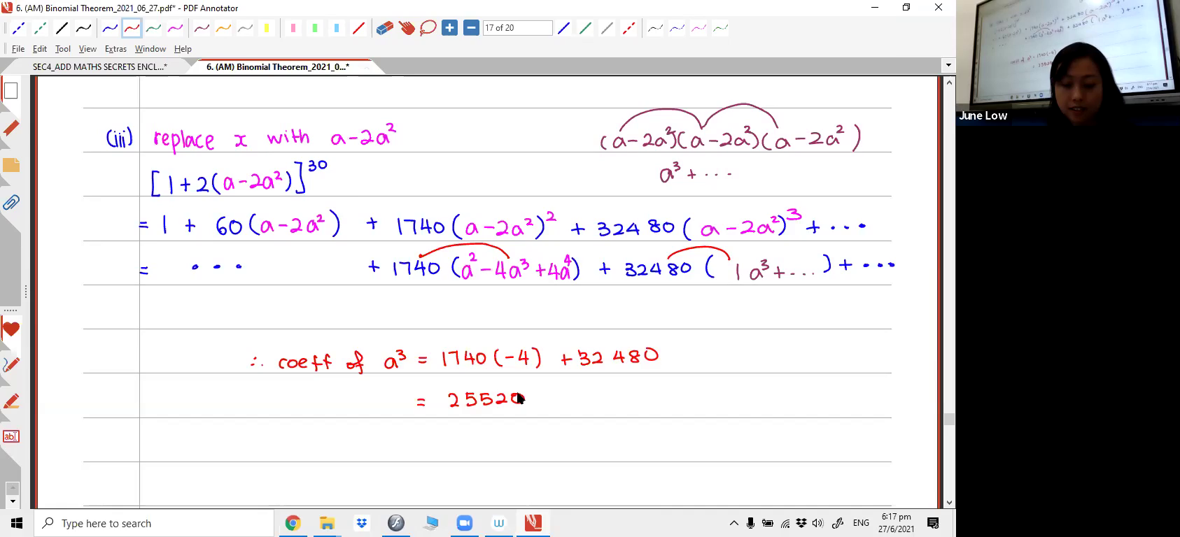 [BINOMIAL THEOREM] Binomial Expansion
