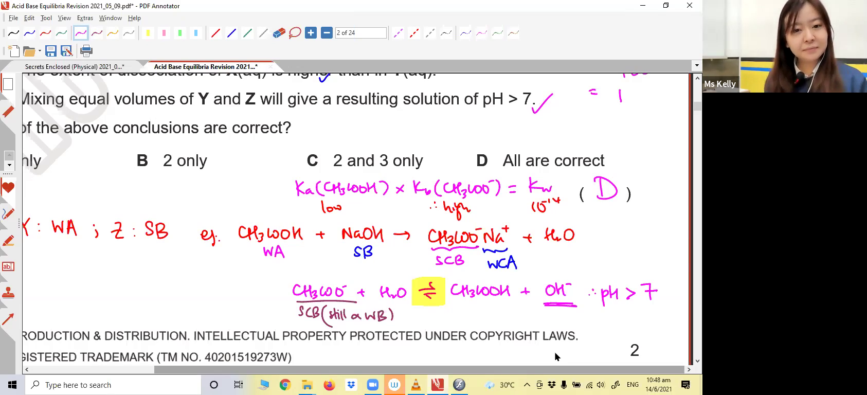 [ACID-BASE EQM] Calculating pH