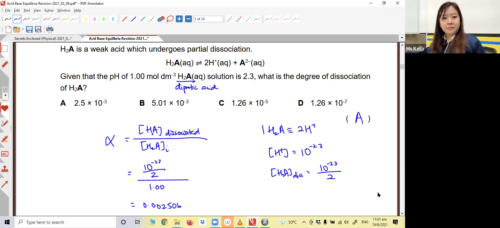 [ACID-BASE EQM] Calculating pH
