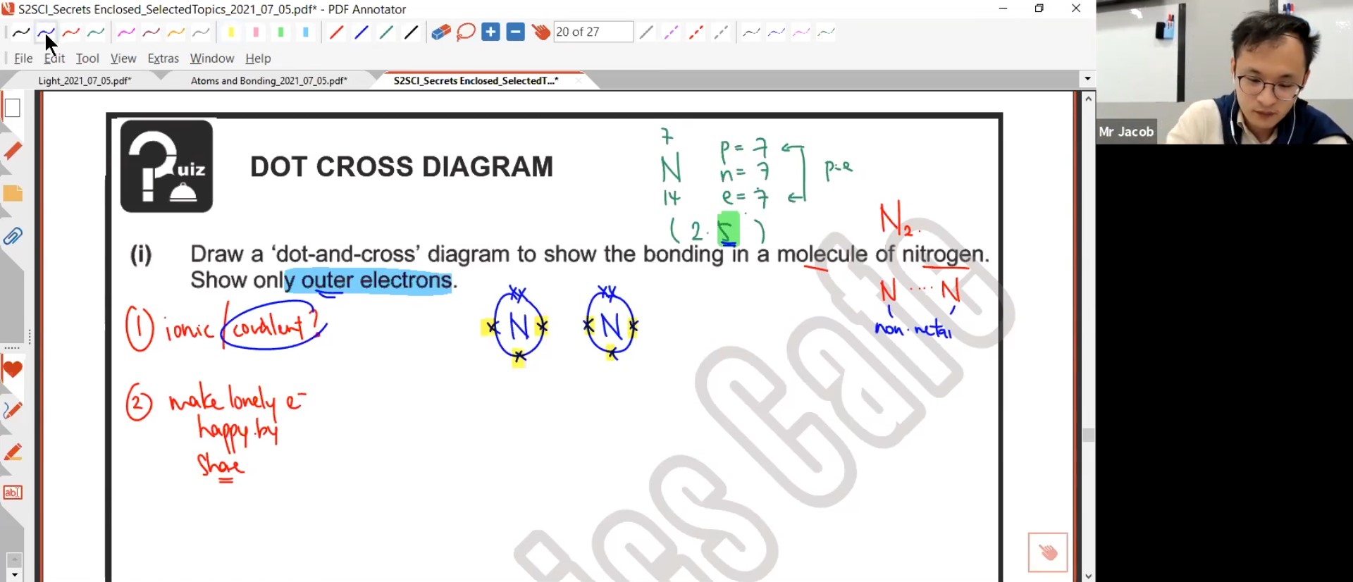 [CHEMICAL BONDING] Covalent Bonding