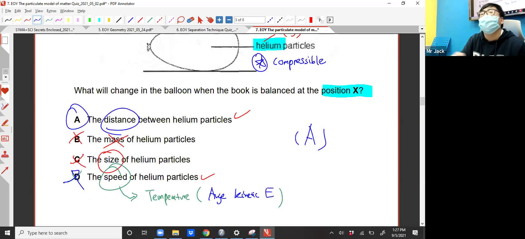[KINETIC PARTICLE THEORY] States of matter