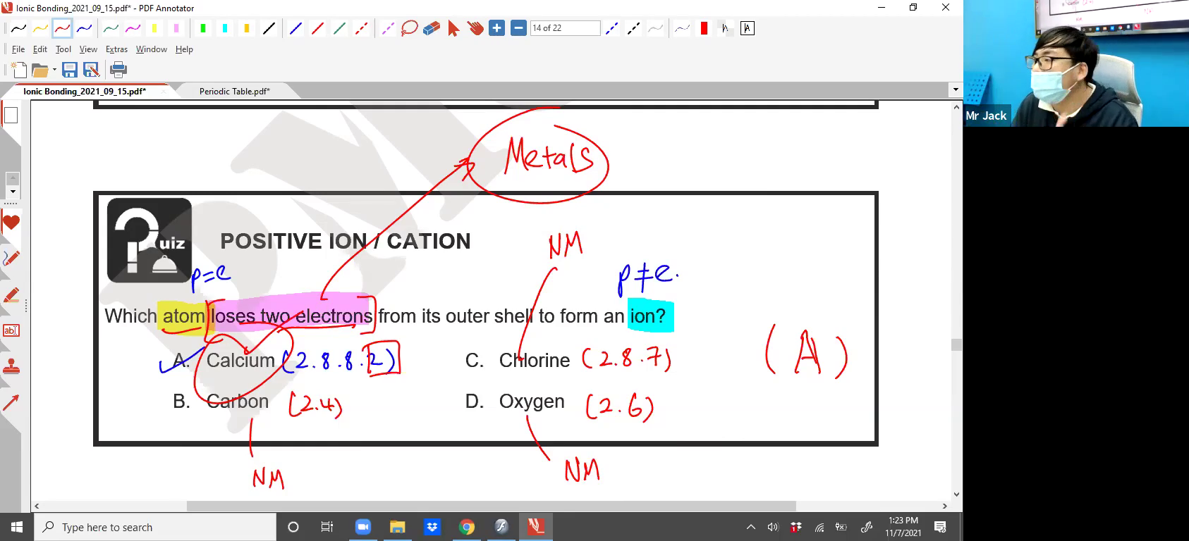 [ATOMIC STRUCTURE] Ions