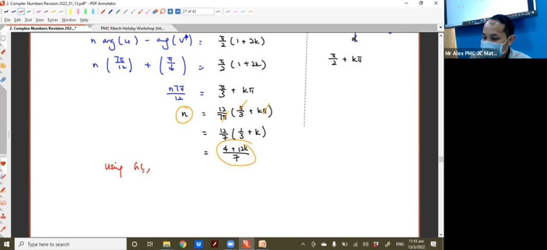 13. Complex Numbers Revision L2 [2022] - AA