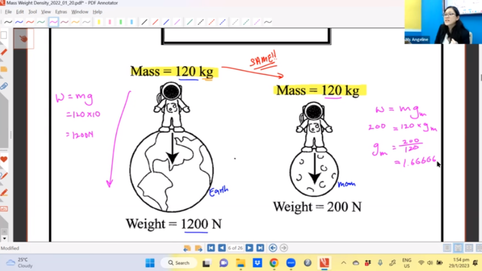 6. Mass Weight Density (AC) [2023]